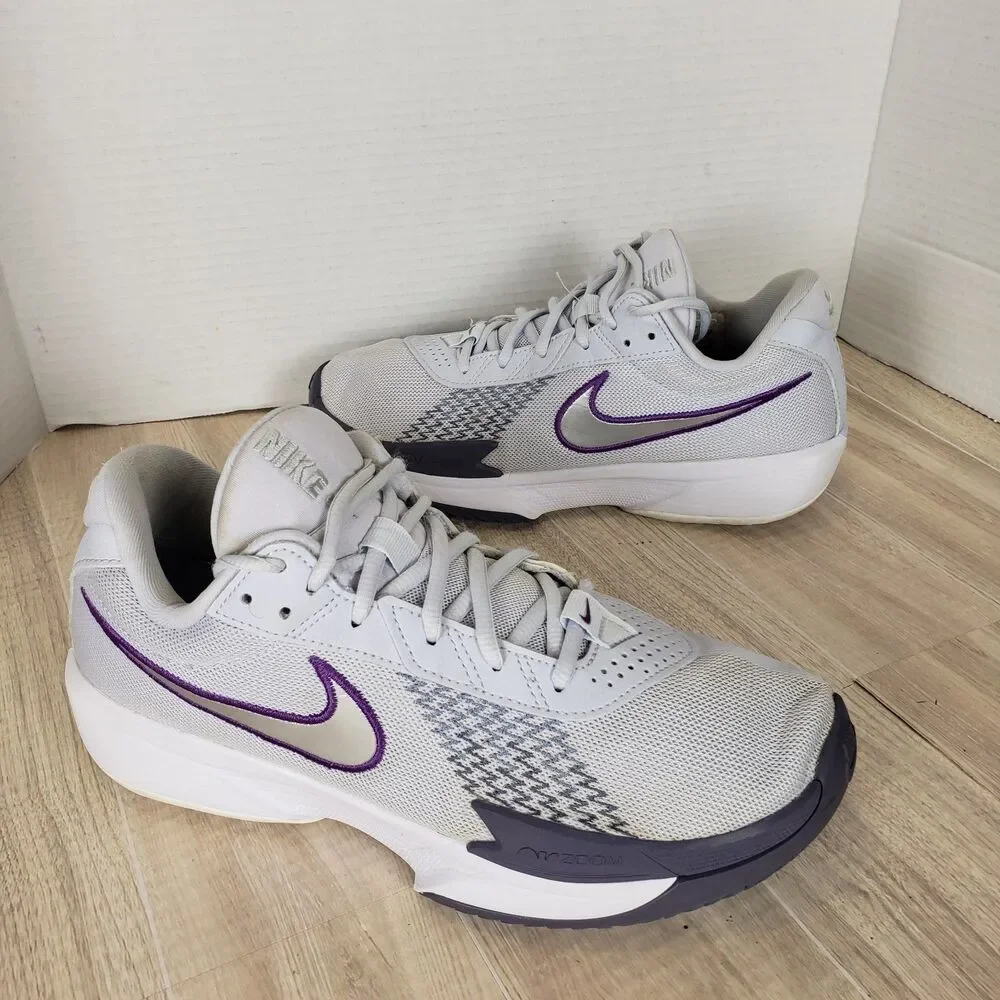 Nike Air Zoom G.T. Cut Academy Basketball Shoes Men’s 9.5 Low Top Gray